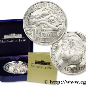 Commander Maintenant Belle Épreuve 15 écus / 100 francs - Natation 1993 Paris F5.2004 1 fmd_617856 Modernes