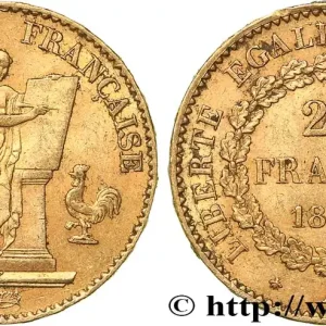 20 francs or Génie, IIIe République 1876 Paris F.533/4 fmd_620702 Modernes Vente Flash