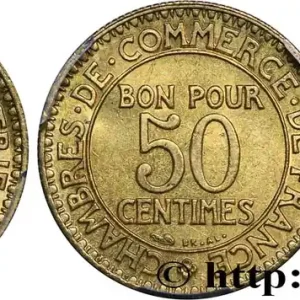 Nouvelle Collection 50 centimes Chambres de Commerce 1922 Paris F.191/4 fmd_623348 Modernes