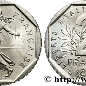 2 francs Semeuse, nickel 1993 Pessac F.272/19 fmd_677474 Modernes Acheter En Ligne