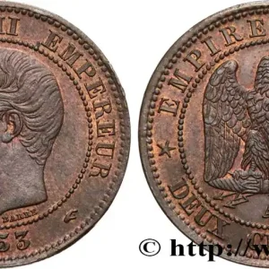 Affaire À Saisir Deux centimes Napoléon III, tête nue 1853 Paris F.107/1 fmd_631715 Modernes