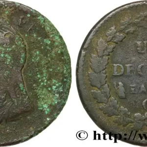 Réduction Un décime Dupré, grand module 1801 Genève F.129/75 fmd_617835 Modernes