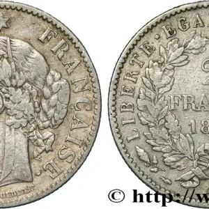 Authentique 2 francs Cérès, avec légende 1887 Paris F.265/13 fmd_618352 Modernes