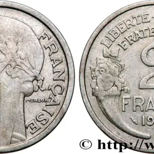 Fait Main 2 francs Morlon, aluminium 1945 Castelsarrasin F.269/7 fmd_572767 Modernes