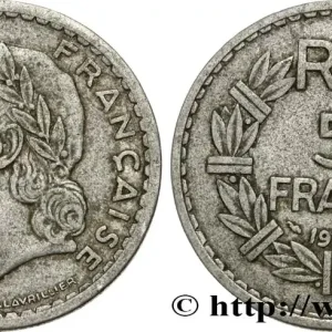 Prix Réduit 5 francs Lavrillier, aluminium 1952 F.339/22 fmd_571762 Modernes