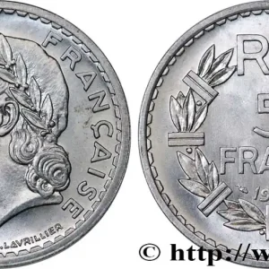 Super Prix 5 francs Lavrillier, aluminium 1946 F.339/6 fmd_568933 Modernes