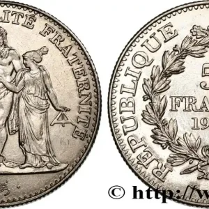 5 francs Hercule de Dupré 1996 F.346/2 fmd_500643 Modernes Quantité Limitée