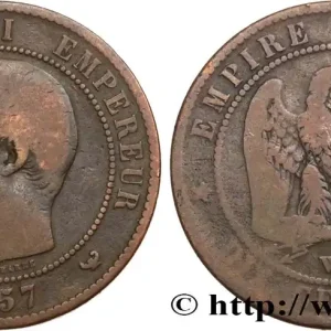 Dix centimes Napoléon III, tête nue 1857 Lille F.133/46 fmd_584617 Modernes Paiement Sécurisé