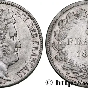 5 francs IIe type Domard 1837 Paris F.324/61 fmd_633786 Modernes Quantité Limitée