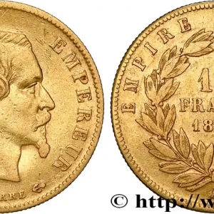 Nouvelle Collection 10 francs or Napoléon III, tête nue, grand module 1860 Paris F.506/10 fmd_639128 Modernes