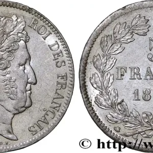 5 francs IIe type Domard 1838 Lyon F.324/71 fmd_617686 Modernes Exclusif