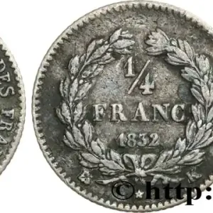 Seulement Aujourd’hui 1/4 franc Louis-Philippe 1832 Bordeaux F.166/22 fmd_575467 Modernes