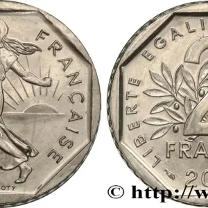 Expédié Aujourd’hui 2 francs Semeuse, nickel, BU (Brillant Universel) 2001 Pessac F.272/29 fmd_579691 Modernes