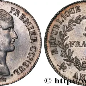 5 francs Bonaparte Premier Consul 1803 Paris F.301/1 fmd_623409 Modernes Gros Lot