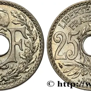 25 centimes Lindauer, maillechort 1940 F.172/4 fmd_616124 Modernes Vente Flash