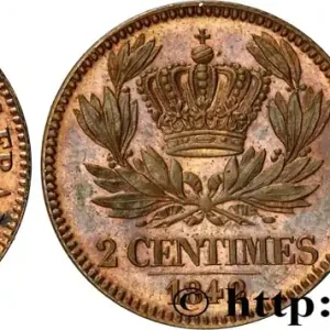 Premium Essai de 2 centimes 1842 Paris VG.2935 fmd_604057 Modernes
