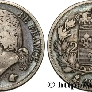 Livraison Mondiale 2 francs Louis XVIII 1823 Paris F.257/42 fmd_625480 Modernes