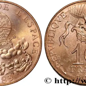 Offre Exclusive 10 francs Conquête de l’Espace 1983 F.367/2 fmd_572765 Modernes