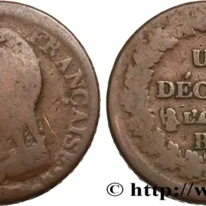 Gros Lot Un décime Dupré, grand module 1800 Strasbourg F.129/62 fmd_585874 Modernes