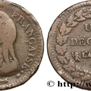 Un décime Dupré, grand module 1797 Paris F.129/1 fmd_585983 Modernes Gros Lot