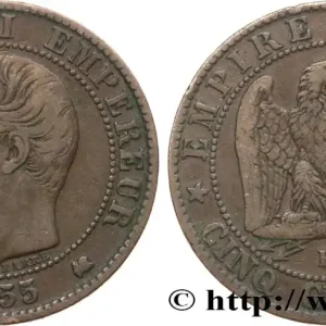 Expédition Rapide Cinq centimes Napoléon III, tête nue 1855 Bordeaux F.116/25 fmd_587044 Modernes