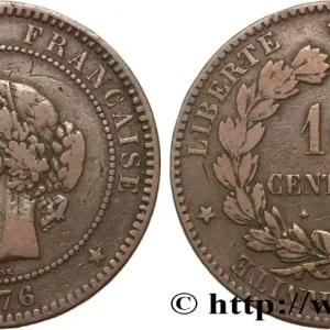 10 centimes Cérès 1876 Paris F.135/16 fmd_587177 Modernes Réduction