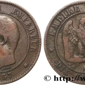 Seulement Aujourd’hui Dix centimes Napoléon III, tête nue 1857 Strasbourg F.133/43 fmd_587237 Modernes