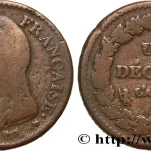 Un décime Dupré, grand module 1799 Paris F.129/20 fmd_591187 Modernes Certifié