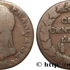 Cinq centimes Dupré, grand module 1800 Paris F.115/85 fmd_593344 Modernes Top Vente