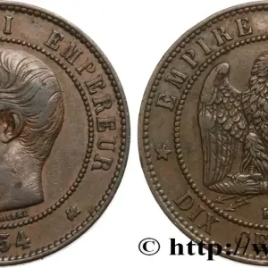 Dix centimes Napoléon III, tête nue 1854 Bordeaux F.133/16 fmd_597330 Modernes Retour Gratuit