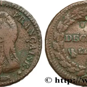 Un décime Dupré, modification du 2 décimes 1796 Paris F.127/1 fmd_599215 Modernes Nouvelle Collection