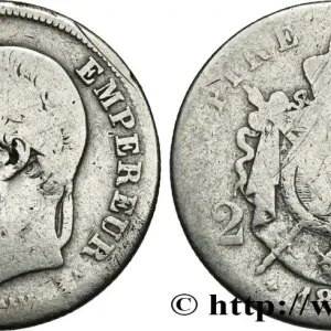 2 francs Napoléon III, tête laurée 1869 Paris F.263/10 fmd_617220 Modernes Vente Directe
