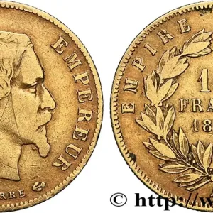 10 francs or Napoléon III, tête nue 1859 Paris F.506/7 fmd_620636 Modernes Remise