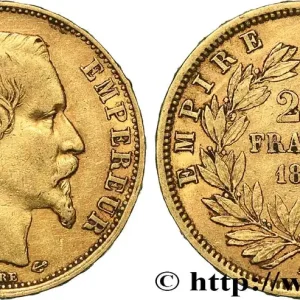 Marque 20 francs or Napoléon III, tête nue 1857 Paris F.531/12 fmd_620665 Modernes