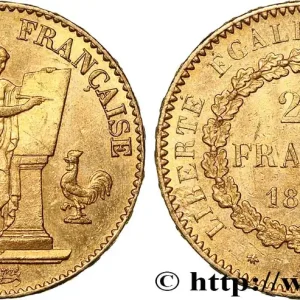 20 francs or Génie, IIIe République 1876 Paris F.533/4 fmd_620700 Modernes Exclusif