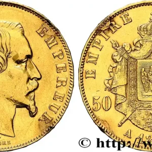 50 francs or Napoléon III, tête nue 1857 Paris F.547/4 fmd_620740 Modernes Édition Limitée