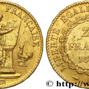 Satisfait Ou Remboursé 20 francs or Génie, Troisième République 1896 Paris F.533/20 fmd_624359 Modernes