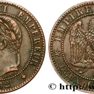 Deux centimes Napoléon III, tête laurée 1862 Paris F.108A/4 fmd_674268 Modernes Offre Spéciale