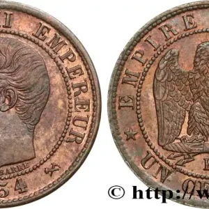 Un centime Napoléon III, tête nue 1854 Rouen F.102/10 fmd_623848 Modernes Expédition Rapide