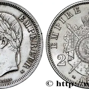 2 francs Napoléon III, tête laurée 1866 Bordeaux F.263/4 fmd_617684 Modernes Édition Limitée