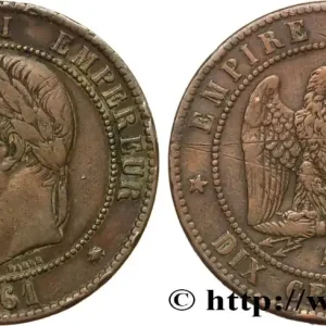 Dix centimes Napoléon III, tête laurée 1861 Paris F.134/4 fmd_593479 Modernes Must-Have