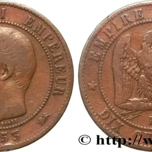 Achetez Aujourd’hui Dix centimes Napoléon III, tête nue 1853 Lyon F.133/5 fmd_593642 Modernes