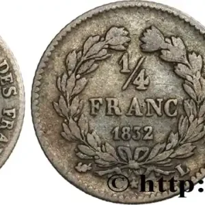 Jusqu’à Épuisement Des Stocks 1/4 franc Louis-Philippe 1832 Bayonne F.166/23 fmd_575468 Modernes