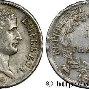 1 franc Napoléon Ier tête laurée, République française 1808 Rouen F.204/3 fmd_525483 Modernes Offre Du Jour