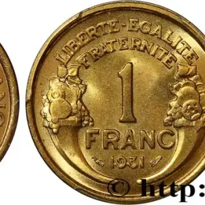 1 franc Morlon 1931 Paris F.219/2 fmd_612793 Modernes Prix Réduit