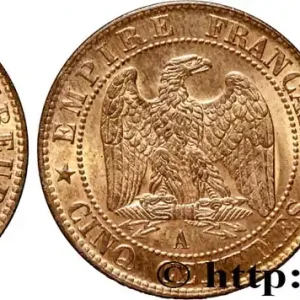 Cinq centimes Napoléon III, tête nue 1854 Paris F.116/8 fmd_604154 Modernes Must-Have