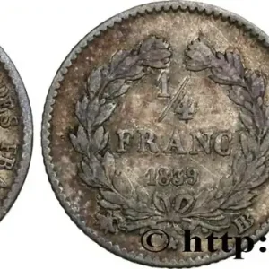 Promotion 1/4 franc Louis-Philippe 1839 Strasbourg F.166/76 fmd_575505 Modernes
