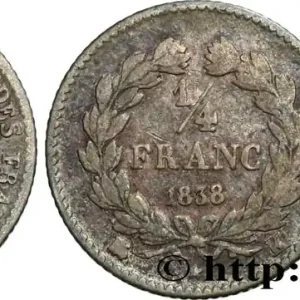 1/4 franc Louis-Philippe 1838 Bordeaux F.166/72 fmd_575502 Modernes Commande En Gros