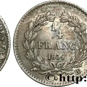 1/4 franc Louis-Philippe 1834 Strasbourg F.166/39 fmd_575478 Modernes Premium
