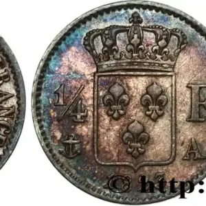 1/4 franc Louis XVIII 1823 Paris F.163/24 fmd_575446 Modernes En Vogue